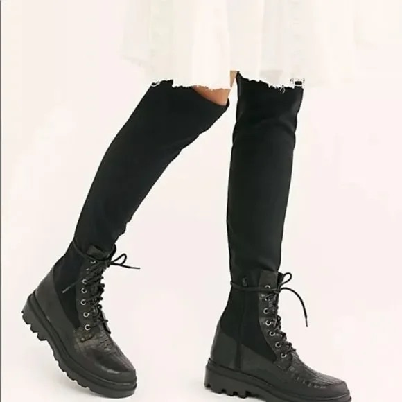 NEW Free People Shoreditch Tall Boot - Picture 8 of 9